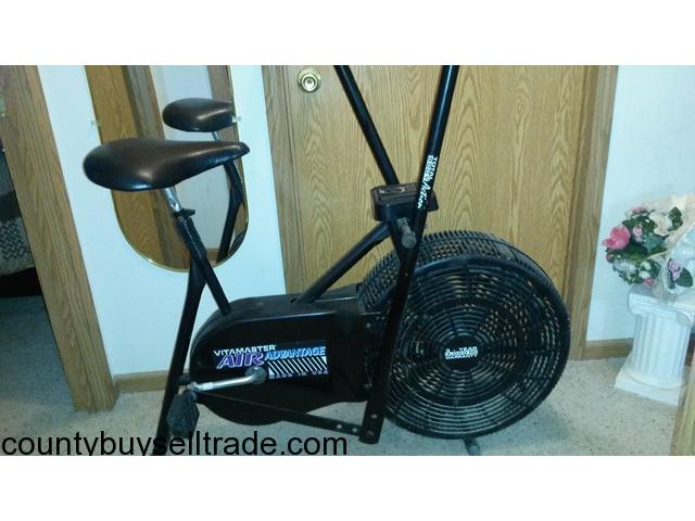 vitamaster fitness exercise bike