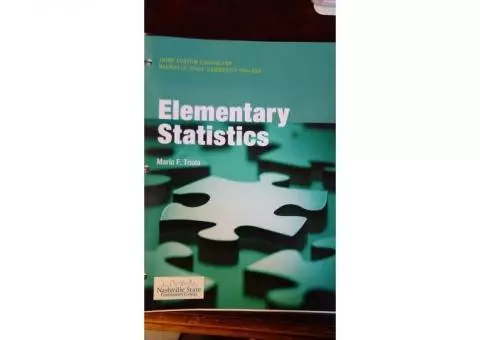 "Elementary Statistics" third custom edition for Nashville State Community College